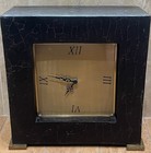 Nice Uttermost 06704 Jamil Collection 15  X 15  Table Or Mantle Clock Heavy Euc