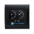 Caravan Lcd Single Tank Water Level Indicator And Voltmeter Combo W  Sender 