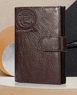 Rfid Blocking Men Leather Wallet Passport Holder Travel Credit Card Case Cover 