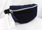 Vera Bradley Rfid Belt Bag - Fanny Pack - Belly Bag Classic Navy Blue Twill  Nwt