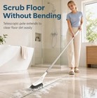 1pcs 2pcs Telescopic Long Handle Cleaning Brush Narrow Gap Scrubber