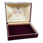 Vintage Lord Elgin Watch Display Box Lucite Acrylic With Crest     Empty Case