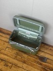 Vintage Samsonite Silhouette Train Case Hard Shell With Key Green