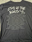 Concert T-shirt - Janet Jackson 2017 State Of The World Tour - Black Large