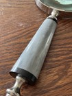 Vintage Heavy Magnifying Glass Handheld Swivels Bakelite  Handle