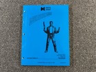 Data East Last Action Hero Pinball Machine Game Manual Schematics Nos