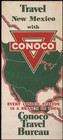1935 Conoco Travel Bureau  New Mexico Road Map