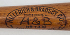 Vtg 1940s Babe Ruth  safe Hit  H b No  14w Baseball Bat - Rare Wwii Era