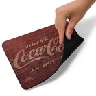 Coca Cola Vintage Mouse Pad 9 5x7 75 Inch Drink Coca Cola In Bottles Wall Adv