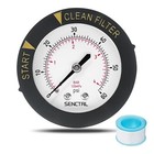 Pressure Gauge 0-60 Psi For Pentair And Hayward Pool Filter Back Mount