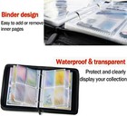 400 Card Pocket Binder With 4 Pocket Trading Cards Album Folder Pokemon Tcg