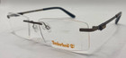 Timberland Eyeglasses Frames Only New Tb1216 Black brown Rimless 55-17-145