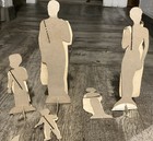 Vintage Lot Of 1930 s Paper Dolls Many Dolls   Outfits