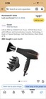 Conair Infinitipro 1875w Professional Hair Dryer Ionic Diffuser Concentrator
