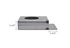 Lockbox Single Hole For Gates Steel Doors Weld On   3 1 2  X 4 1 4  X 1 1 4 