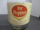 Dr Pepper  Soda Fountain Syrup Chevron Paper Label  Gallon Jug