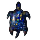 Antique Vintage Turtle Enamel   Metal Figure Decoration Charm 2 Inches