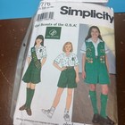 Vintage Sewing Pattern Lot Simplicity Mccalls Barbie Doll Clothes Costumes Girl