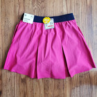 Puma Women s Xs Banded Club 15  Pleated Skort Pink Upf 30 Sits At High Waist New