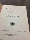 Vintage 1944 Ww2 Wwii Army Life War Department Pamphlet 21-13 10 August 1944