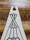 Vintage Minnesota Forest Service Porcelain Sign Smokey Bear Park Campfire Ranger