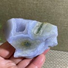 117g Blue Lace Agate Crystal Raw Specimen Geode