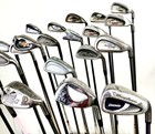 Wholesale Lot Of 24 Golf Clubs - Right Handed -assorted Irons And Wedges