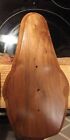 Solid Walnut European Deer Skull Mount Plaque  Wall Face Plate Handcrafted 
