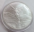 2024 Mexico Libertad 1 Oz Silver Coin Bu  999 Fine Silver In Capsule