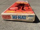 Vintage Remco Professional Liverpool Compact Hi-hat 2 Cymbals Foot Pedal Rare 