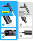 Aquarium Siphon Pump Gravel Cleaner  Fish Tank Vacuum Gravels Cleaning Kit  Manu