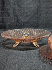 4pcs  Pink Depression Glass Assortment Lot
