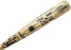 Tony Gwynn Signed Blonde L Slugger 3000th Hit Bat Padres   3000 Beckett