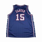 Vintage New Jersey Nets Vince Carter Authentic Sewn Reebok Jersey Nba Size 56