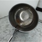 Vintage Ekco Chromium Plated Soup Ladle Black Handle Made In Usa Pour Spout