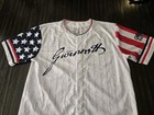 Gwinnett Stripers Milb Patriotic Sga Jersey Size M Promo Baseball Gwinnett Nwot