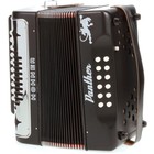 Hohner Panther 31-key Diatonic Accordion Keys Of F Bb Eb Black Laquer Finish