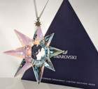 Swarovski 125th Anniversary Lg Aurora Borealis Christmas Ornament 5504083 New 