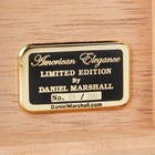 Daniel Marshall Treasure Chest Humidor In Precious Burl Wood Rated No  1 