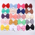 10pcs 12cm Baby Headbands Elastic Soft Newborn Hair Bows Headbands For Girl Chil