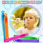 300 Pcs Mini Bubble Wands In 10 Colors  Bulk Party Favors For Kids  Themed Birth