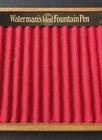 Vintage Waterman s Ideal Fountain Pen Store Display Tray Red Felt Holds 23 Pens