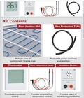 30 Sqft Mat Electric Radiant Floor Heating System Heated Floor System Digital