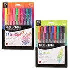 Bright Gel Pens Set - Bold   Medium Point Opaque Ink - 20 Assorted Colors - Art