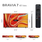 Sony 65  Mini Led Qled 4k Ultra Hd Tv Bravia 7 Smart K-65xr70c - Black