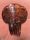 Large Vintage Tortoise Shell Hair Comb  Ex Condition  Collection Of Mac Able