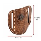 Tourbon Leather Knife Sheath Belt Carry Pouch Edc Folding Pliers Tools Pocket