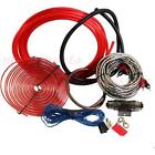 4 Gauge Car Audio Cable Kit Amplifier Install Amp Rca Subwoofer Sub Wiring 2300w
