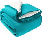 Sherpa Bed Blanket 480gsm Plush Blanket Fleece Reversible Blanket Utopia Bedding