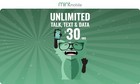 Mint Mobile 6 Months Unlimited Talk  Text  Data  6 Month Sim